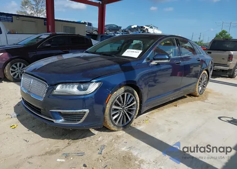 2017 Lincoln Mkz Select из США, поврежденный, VIN 3LN6L5C99HR609278